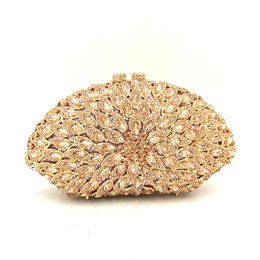 Evening Bags Est Design Women Party Handbag Diamonds Elegant Purses Luxury Clutch Nigeria Bridal Wedding Crystal BagEvening