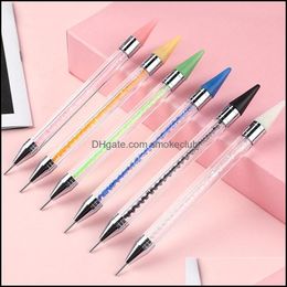 Craft Tools Arts Crafts Gifts Home Garden Crystal Pen Picking Up Rhinestones Gems Sticky Wax Pencil Diy For Nail Art Cloth Diamond Picker