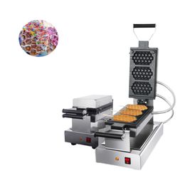 110V 220V Electric Honeycomb Shaped Waffle Machine Non-stick Waffle Maker Sandwich Baker Iron Pan Machine