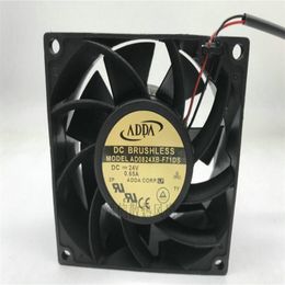 ADDA 8038 AD0824XB-F71DS DC24V 0.65A 8CM 2-wire cooling fan