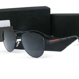 men Linea Rossa Eyewear Collection sunglasses Gold Black Pilot Sunglasses Grey square Shaded Lenses Sonnenbrille occhiali da sole Sun glasses glasses with logo 005