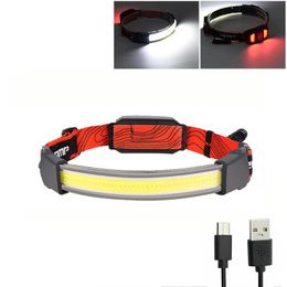 Headlamps Super Bright LED Headlamp Wide Beam Large Area Illumination Waterproof Lightweight Adjustable Headband Head Lamp