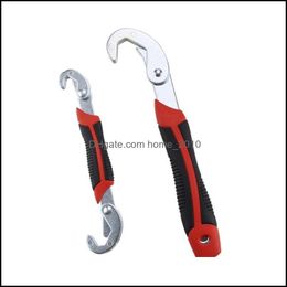 snap on wrench UK - Other Hand Tools Home Garden 2Pcs Set Mti-Function Quick Snap N Grip Adjustable Wrench Spanner Lbx Diy Drop Delivery 2021 Yhmnz