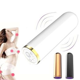 Sex toys masager Massager Vibrator Sexy Toys Penis Cock Ten Frequency Wireless Egg Skipping Strong Shock Bullet Mini Vibrating Stick Anal Plug Female O04S