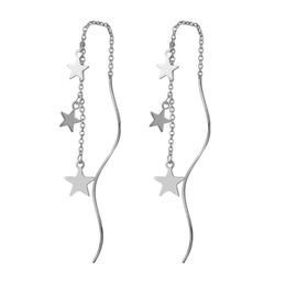 Dangle & Chandelier Long Star Tassel Earrings Chain Drop Oorbellen 2022 Trendy Brincos Jewellery WomenDangle