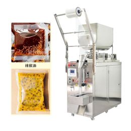Stainless Steel Paste Liquid Packing Machine For Restaurant Canteen Takeaway Packaging Sauce Bag Making Machine 110V 220V