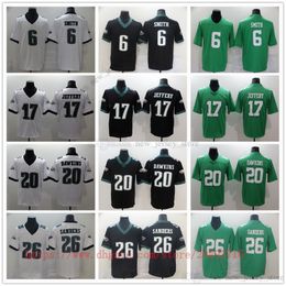 Movie College Football Wear Jerseys Stitched 6 DeVontaSmith 17 AlshonJeffery 20 BrianDawkins 26 MilesSanders Breathable Sport High Quality Man