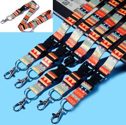 Fashion neck colourful mobile phone hanging rope certificate lanyard Strap ID Card Holder Accessories Straps wholesale price