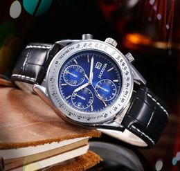 Montre De Luxe Leather Band Belt quartz fashion mens watches 41mm auto date men dress designer wholesale male gifts wristwatch