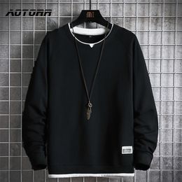 Autumn Spring Hoodies Sweatshirt Men Loose Hip Hop Pullover Streetwear Male Casual Fashion Korean Oversize Hoodie Sweatshirts 220325