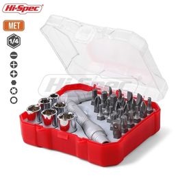 HiSpec 30pc Screwdriver Set 14 Torque Wrench Socket and Bit L Shape Dual Tips Repair Hand Tool Kit BI001 Y200321