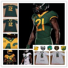 Xflsp College Custom Baylor Bears Football Jersey MIKE SINGLETARY Don Trull Jame Lynch Petty Hager Andrew Billings Kendall Wright Terrance