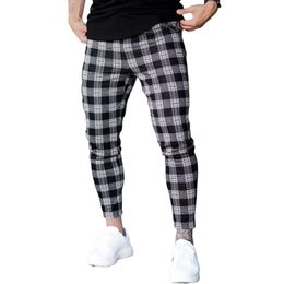 Designer Mens Joggers Casual Plaid Pants Running Training Sport Scotland Streetwear Gyms Tracksuit Fitness Sweatpants Ropa De Ho