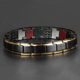Steel Chain Women Magnet Health Energy Bracelets Fashion Tennis Ladies Magnetic Love Bangle Function Pulseras Jewelry Accessories