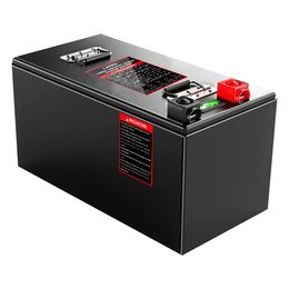 LiFePO4 battery built-in BMS display 12V200AH for golf cart forklift inverter photovoltaic electric vehicle boat RV Campervan