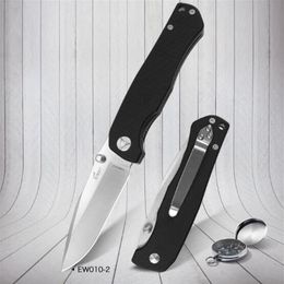 enlan knives Canada - NEW TOP GRADE OEM Enlan EW010-2 folding knife 8CR13 blade G10 handle 58-60 hardness camping outdoor pocket EDC tools whole pri219z