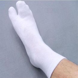split toe socks UK - Ethnic Clothing 6 Pairs Unisex Japanese Kimono Geta Split Toe Socks Clog Flip Flop Cotton Tabi Meias Harajuku267S