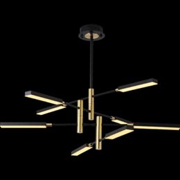 Pendant Lamps Modern Nordic Design Black Iron Chandelier For Bedroom Living Room Loft Entrance Hall Kitchen Dining LED Lights DecorationPend