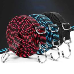 Outdoor Gadgets Bicycle Accessories Elastics Rubber Luggage Rope Cord Hooks Bikes Tie Roof Rack Strap Fixed Band HookOutdoor