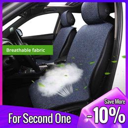 AUTOYOUTH Most Car Seat Cover Breathable Ice Silk Car Seat Covers for Most Cars for 1 Piece Non-Slip Odour Universal Colour Blue H220428