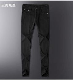 Jeans maschile aquila casual moda slim fit long hombre business pantaloni in denim allungare i pantaloni elastici di Hommemen's