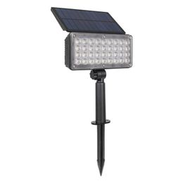 Super Bright LED Solar Powered Light Control Garden Decoration Lights Adjustable Outdoor Waterproof Solar Wall Lamp