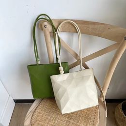 fashion shoulder bag Diamond Lattice design women Simple and easy large capacity and versatile handbag