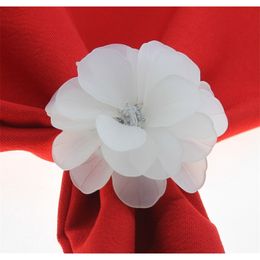 beads flower napkin ring flower napkin holder for wedding many Colours 201124