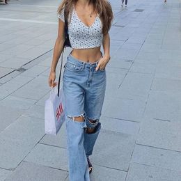 Buy Baggy Ripped Jeans Women Online 