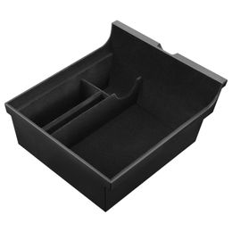 Car Organizer ForTesla Model 3 Y Center Console Tray Interior Accessories Private Storage Armrest BoxCar