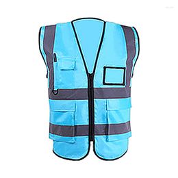 Motorcycle Apparel Reflective Vests Vest For Night Riding Running Scooter Cycling JacketsMotorcycle