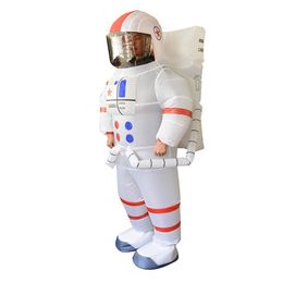 Adult Astronaut Inflatable Suit Unisex Spaceman Chub-suit Costume Jumpsuit Cosplay Cartoon Outdoor Entertainment Outdoor Toys 220713