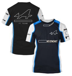 Men's Polos New f1 team t-shirt formula one short sleeve t-shirt can be plus size Customizable T6PC
