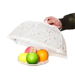 KingNoteCatt Pop-Up Foldable Umbrella Food Cover Kitchen Tableware Dish Holder Stop Flying Insect Fruit Pastry Protection Net