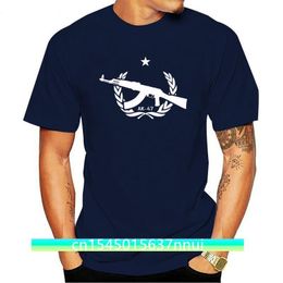 Famous Brand Men Brand Mens Tee Shirts Ak 47 Kalashnikov Kalaschnikow Soviet Army custom T Shirt Design 220702