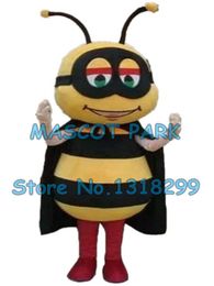 Mascot doll costume bee mascot costume hornet custom cartoon character cosply adult size carnival costume 3291