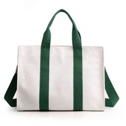 High End Business Briefcase Women's Korean Version Portable Thickened Canvas Bag Enterprise Conference Document Bag 220718