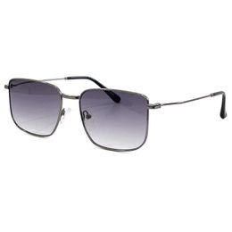 Alloy Rectangle Shapes Sunglasses 2022 Men Women Fashion Brand Gradient Eyewear UV400 Protection Ornamental Glasses