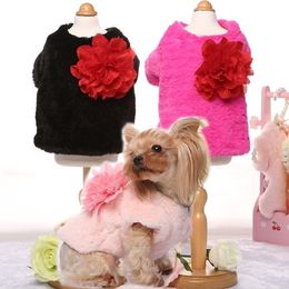 Dog Clothes Winter Jacket Luxury Fashion Dog Coat Cat Suit Pet Clothing For Dogs And Cats Puppy Vest PinkBlack 201102