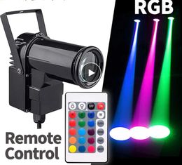 Remote control led beam spotlight KTV dj disco effects light Colorful party lights spot Mirror Ball Reflective stage light