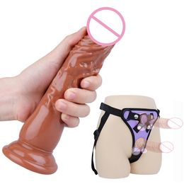 Dildo Strap-on Penis sexy Toy Strapon for Men Adult Toys Double s Strap on With Man Harness Belt