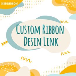 50Yards diy Custom design 22MM 38MM 50MM 75MM Heat transfer printed ribbon on Grosgrain Ribbon 220704