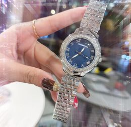 High quality Top model Lady Quartz Watches 37mm Casual roman diamonds ring women rose gold stainless steel Premium female wristwatch Favourite Christmas gift