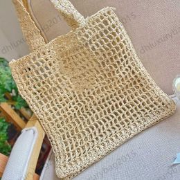 Straw Women Handbags 5 Colours Handbag Totes Bag Fashion Crossbody Crochet Artwork Shopping Bags Designer Purse Wallets Casual
