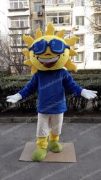 Performance sun Mascot Costumes Carnival Hallowen Gifts Unisex Adults Fancy Party Games Outfit Holiday Celebration Cartoon Character Outfits
