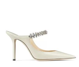Wedding Dress Shoes Aurelie Pumps Lady Sandals Pearls Strap Luxury Brands Pointed Toe High Heels Women Walking luxury shoes
