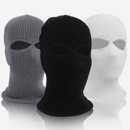 Motorcycle Helmets 1pcs Unisex Balaclava Full Face Mask Winter Outdoor Warm Windproof For Climbing Skiing Bicycle Protect Accessories