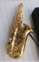 Brand New Japan Yanagis A-992 Alto Saxophone Plated GoldKey Professional Sax With Mouthpiece Case and Accessories