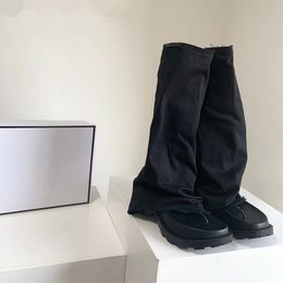 Descuento Botas Largas De Punta Abierta 2022 en venta en DHgate.com