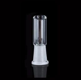 Angled Cut Vapour Dome Smoking Accessories Cylinder Glass Bowl For Glass Hookahs Water Pipes